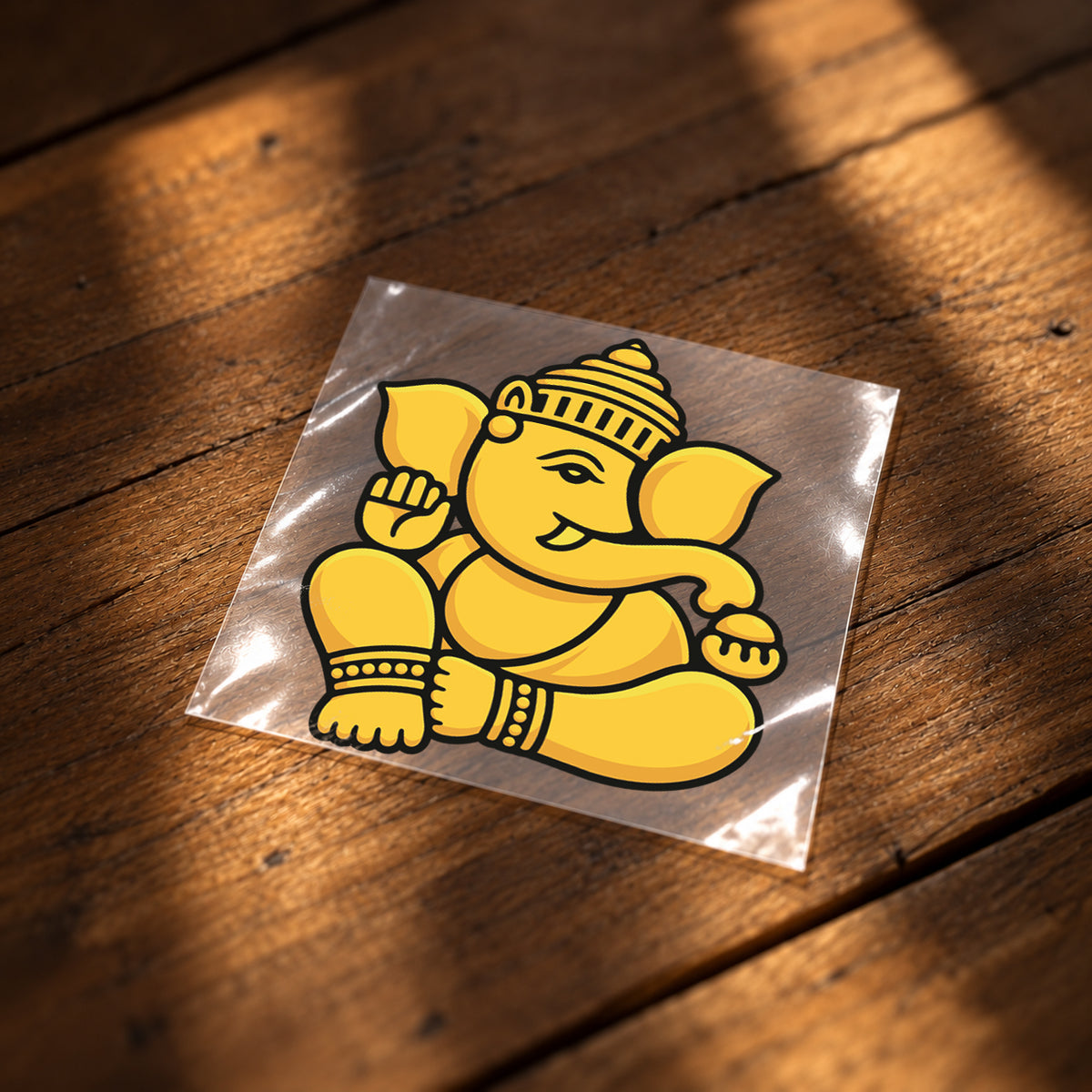 Lord Ganesha Iron-On Patch | Ganpati Bappa T-Shirt Patch