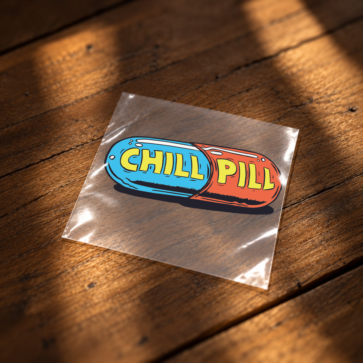 Chill Pill Iron-On Patch