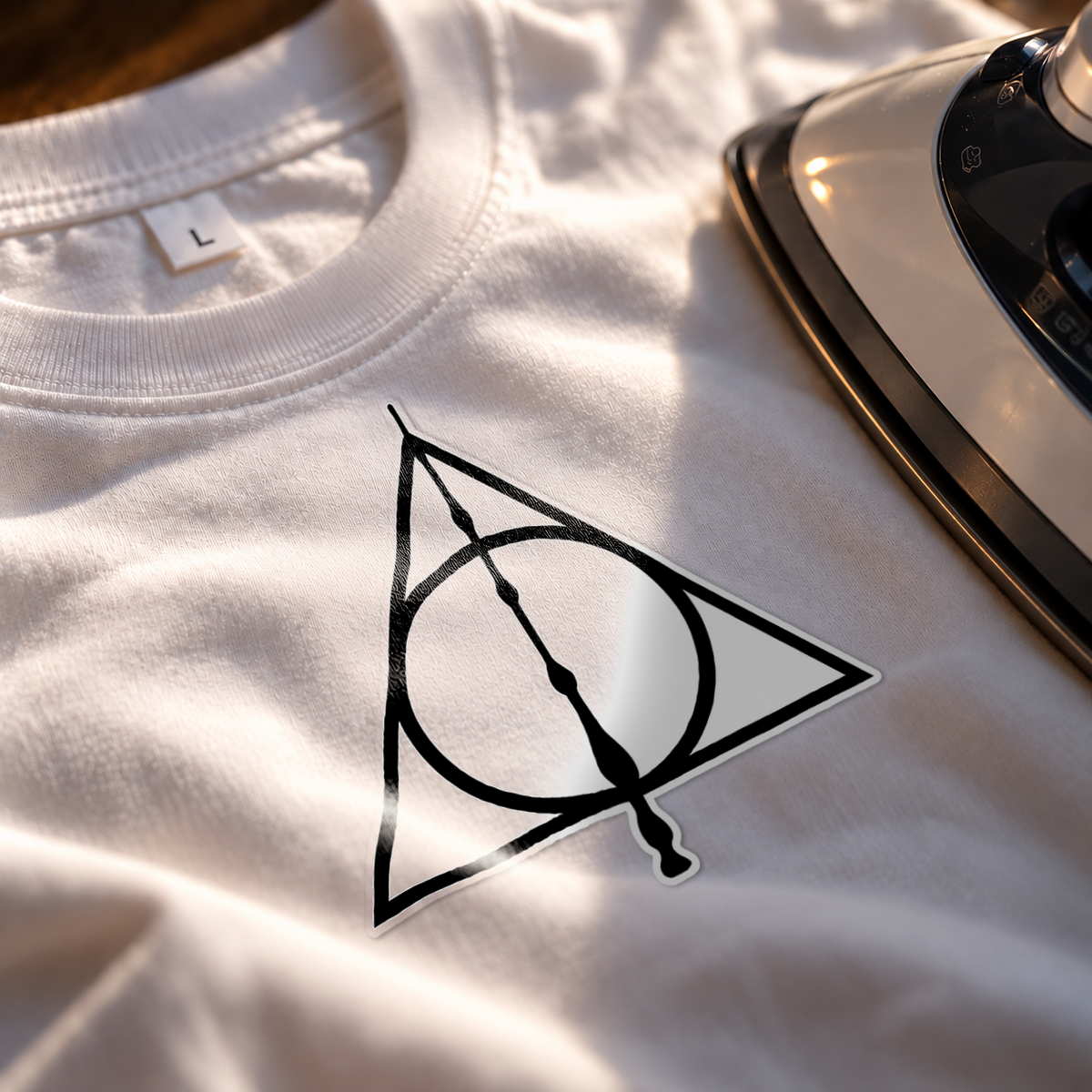 The Deathly Hallows Harry Potter Iron on Patches | Cinema
