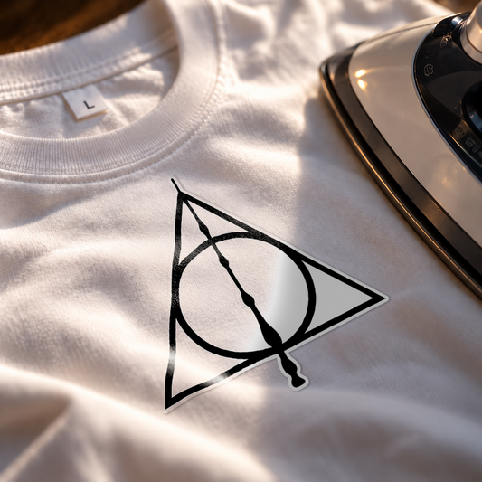The Deathly Hallows Harry Potter Iron on Patches | Cinema