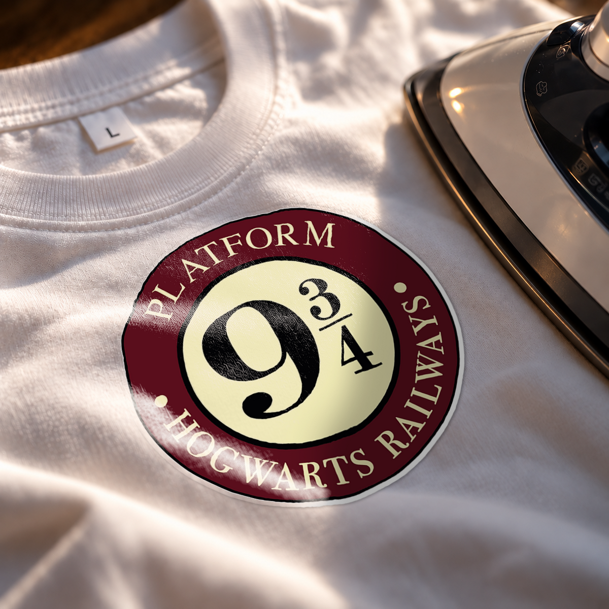 Platform 9¾ Harry Potter Iron on Patches | Cinema