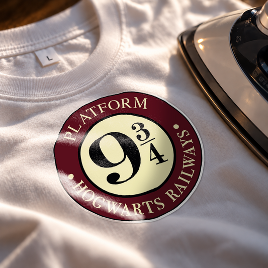 Platform 9¾ Harry Potter Iron on Patches | Cinema