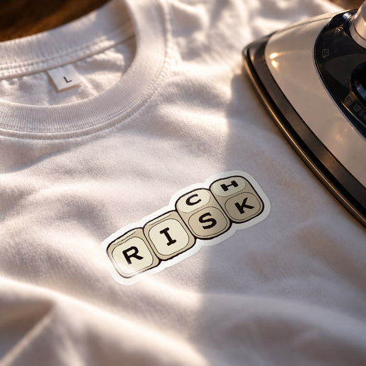 Richy Risk Iron on Patch