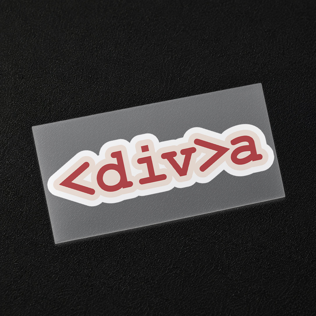 HTML <div>a Iron-On Patch