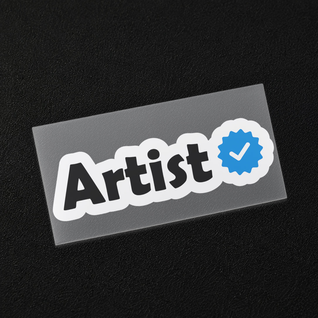 Artist Verified Iron On Patch