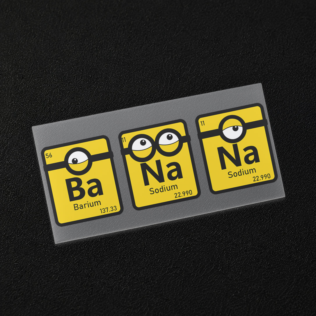 Minions Ba Na Na Iron-On Patch