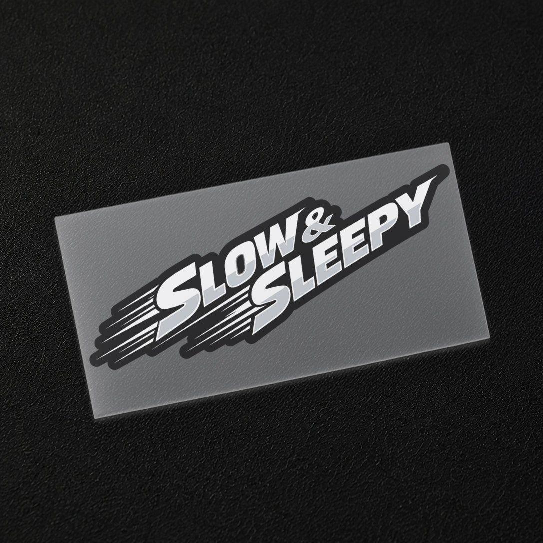 Slow & Sleepy Iron On Patch