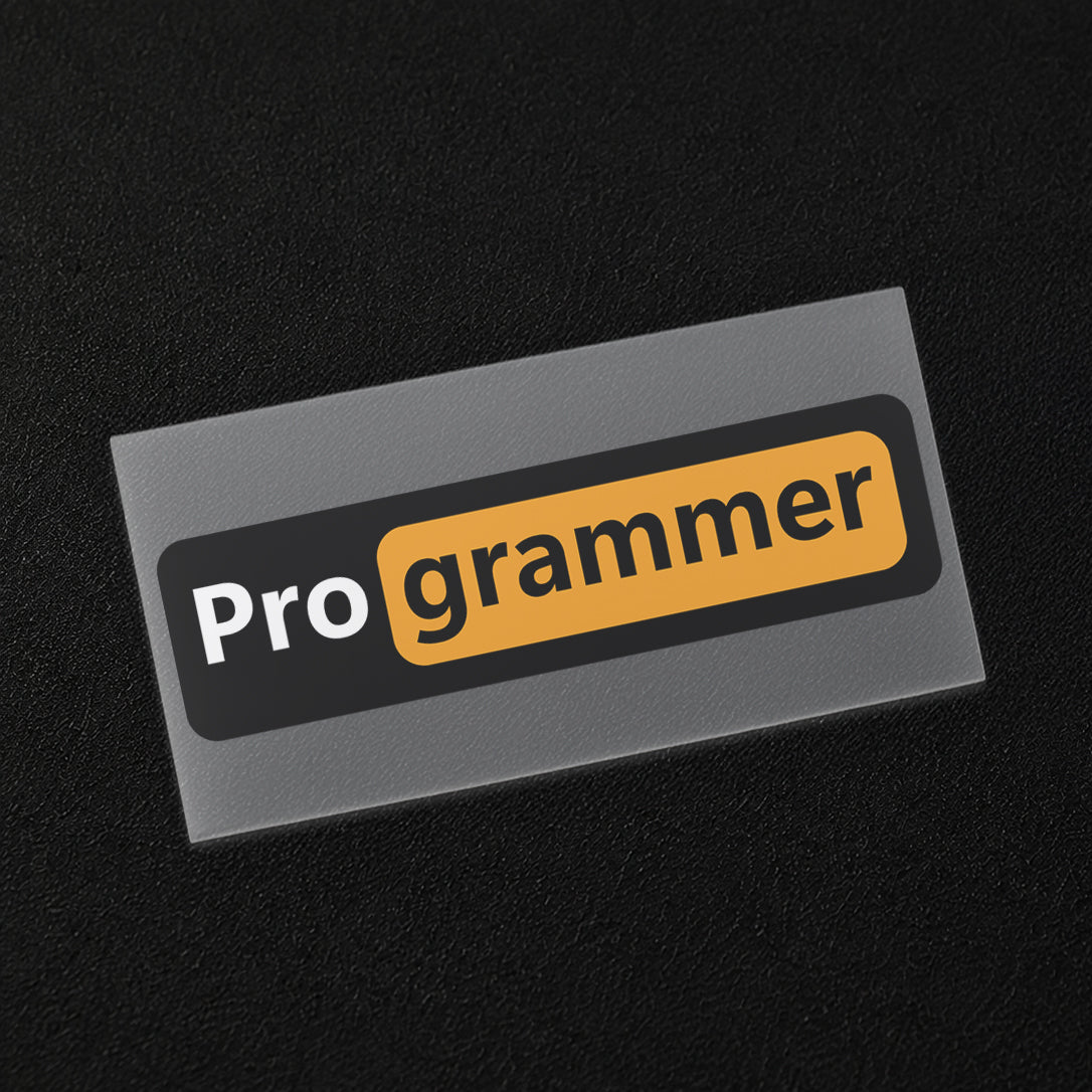 Programmer Iron On Patch