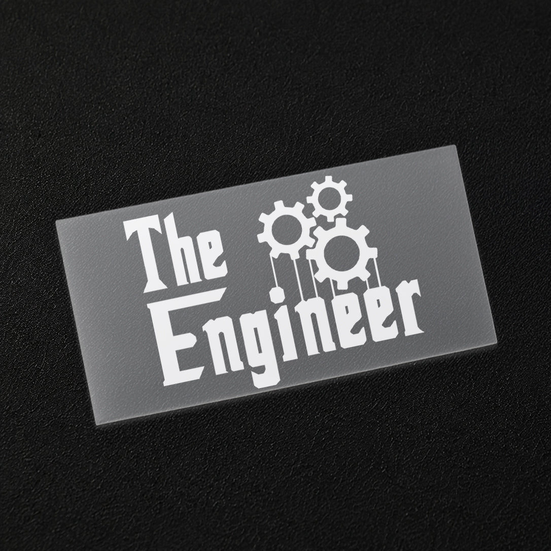 The Engineer Iron On Patch