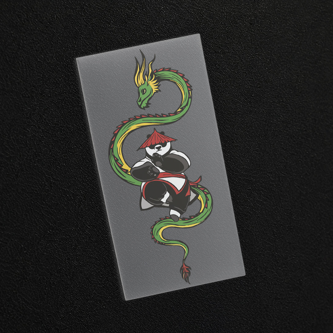 Dragon Spirit Kung Fu Panda Iron On Patch