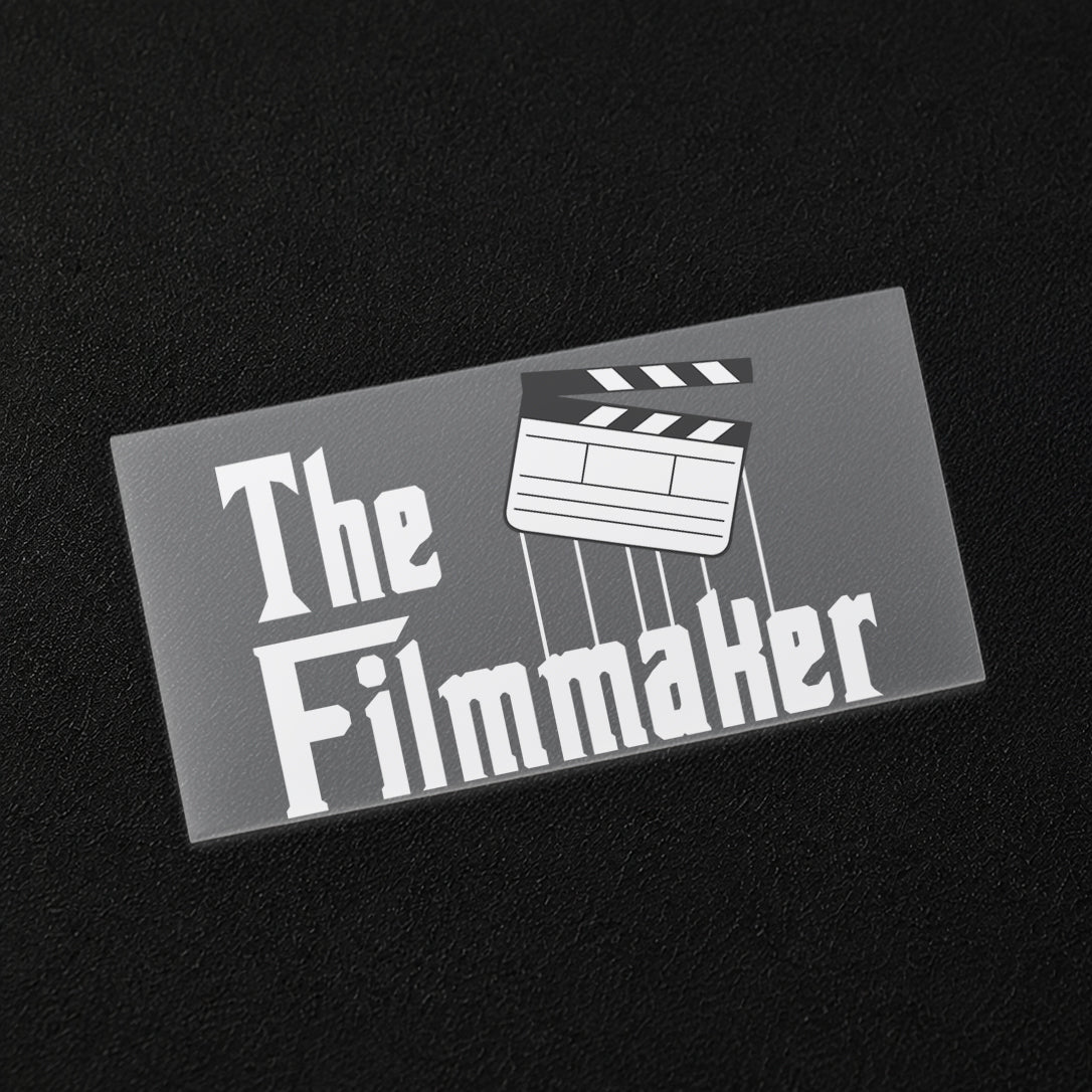 The Filmmaker Iron On Patch