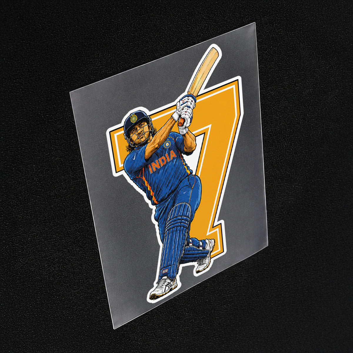 Dhoni Iron On Patch