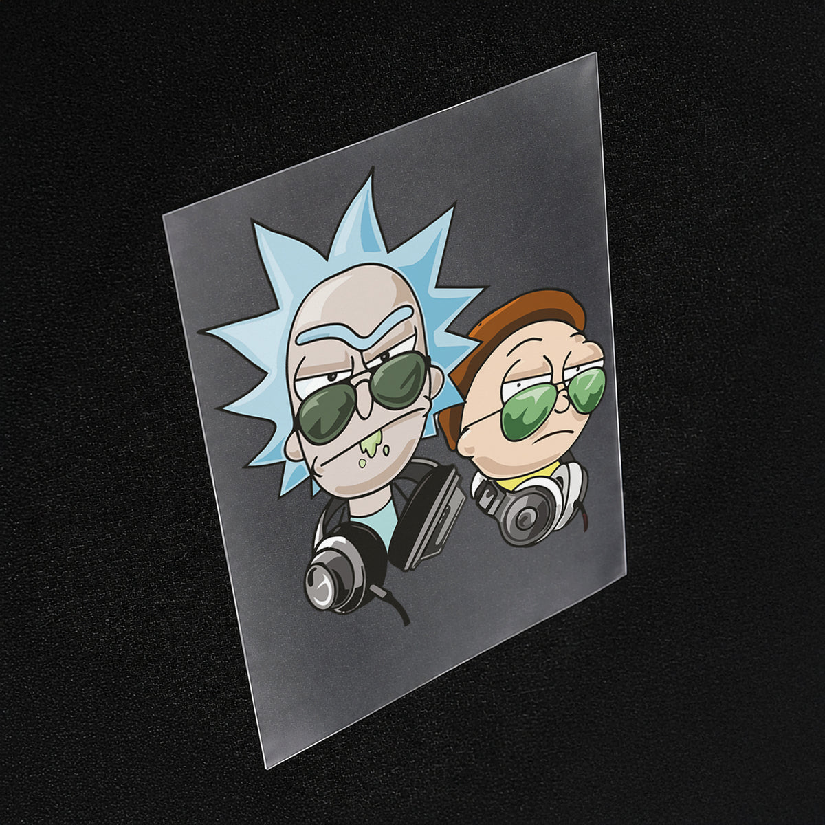 Rick & Morty Dimension FM Iron On Patch