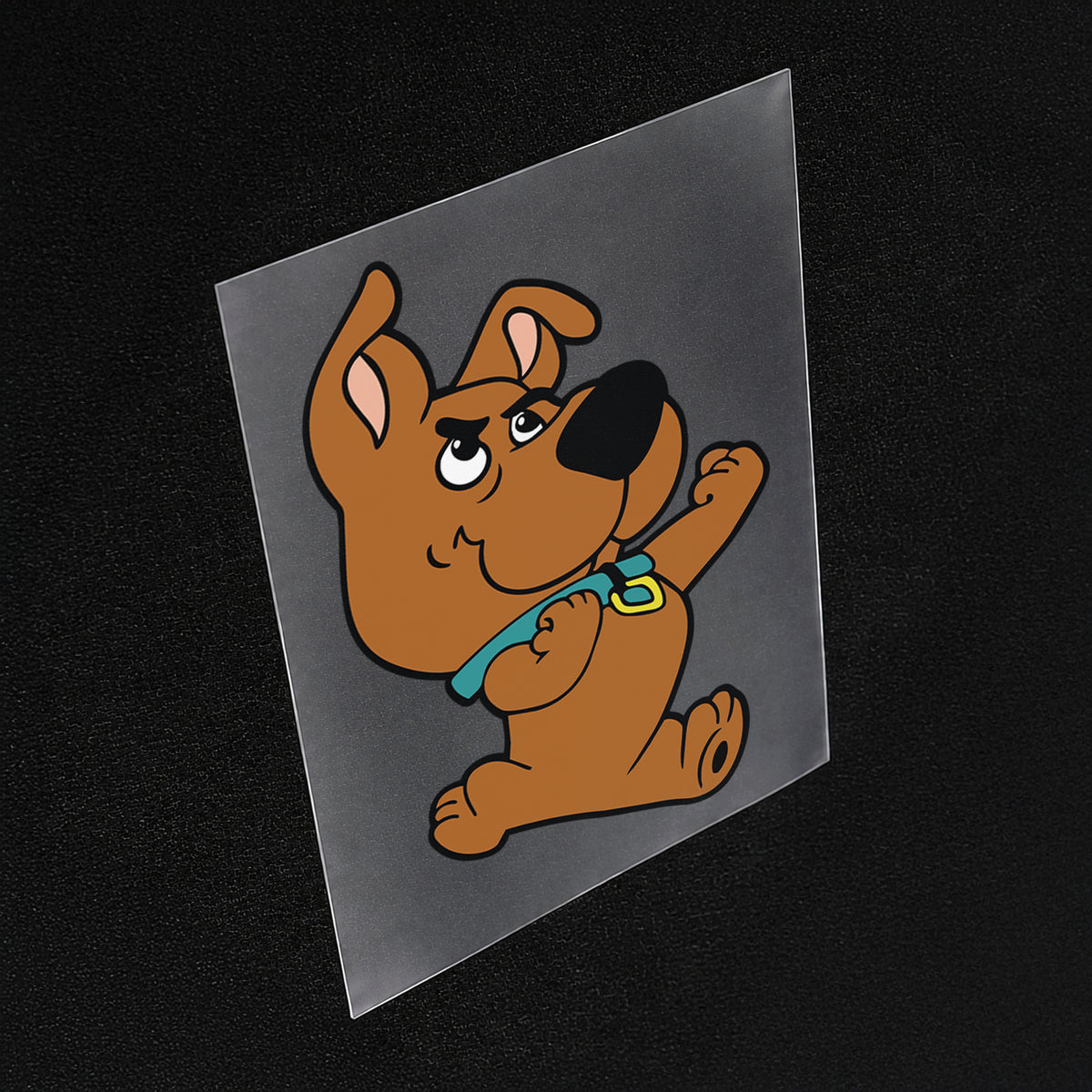 Brave Boy Scooby Iron On Patch