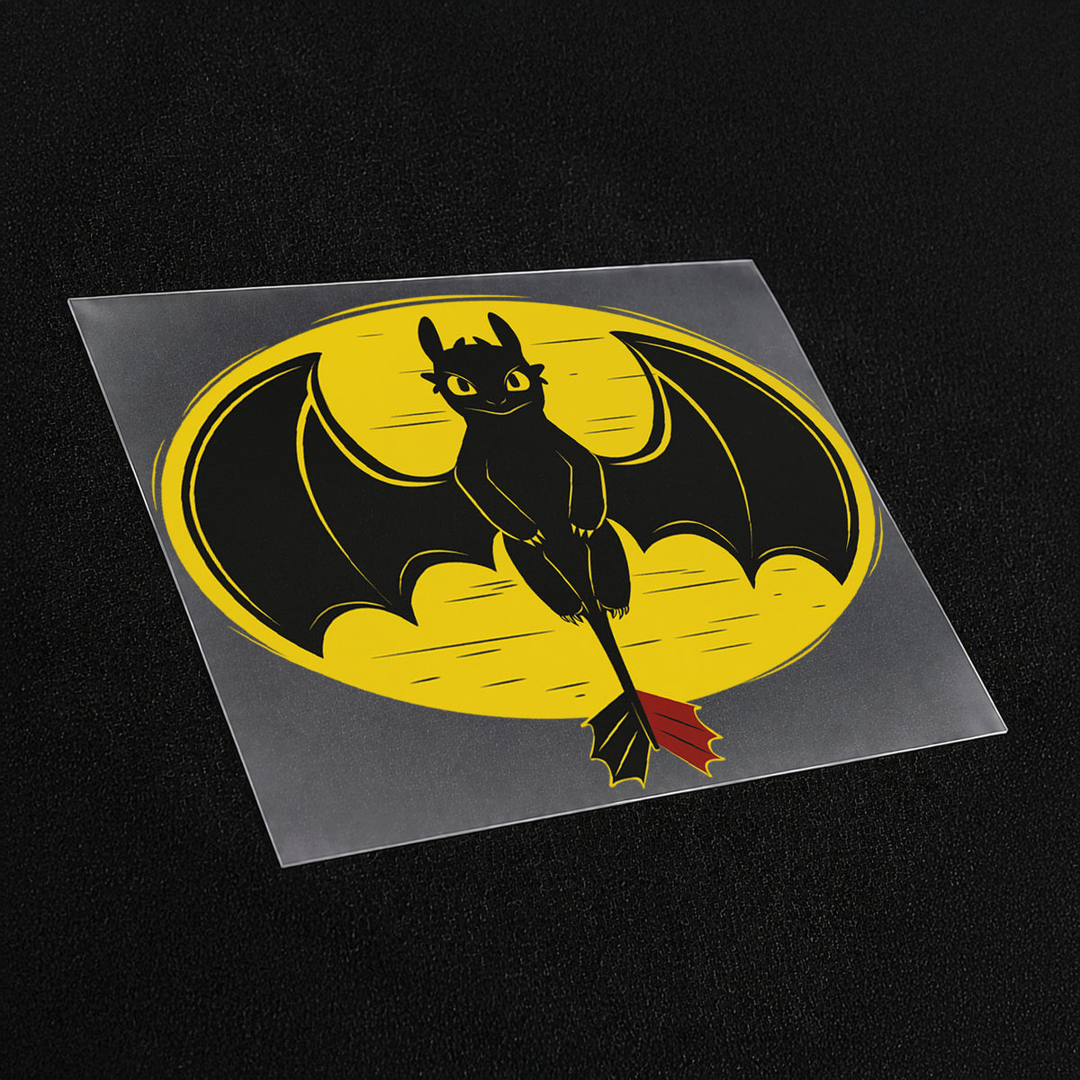 Batman Bat-Signal Iron-On Patch
