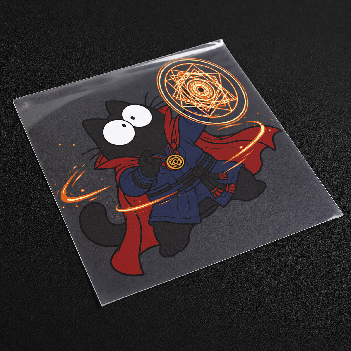 Sorcerer Cat Iron On Patch
