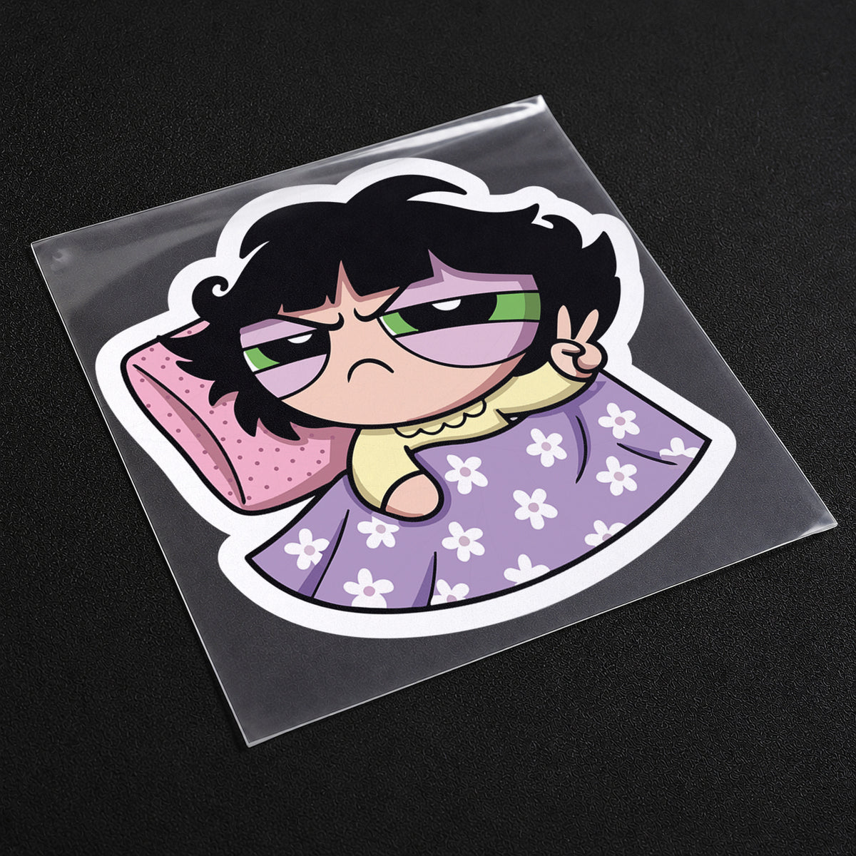 Powerpuff Girls Buttercup Not Today Iron-On Patch