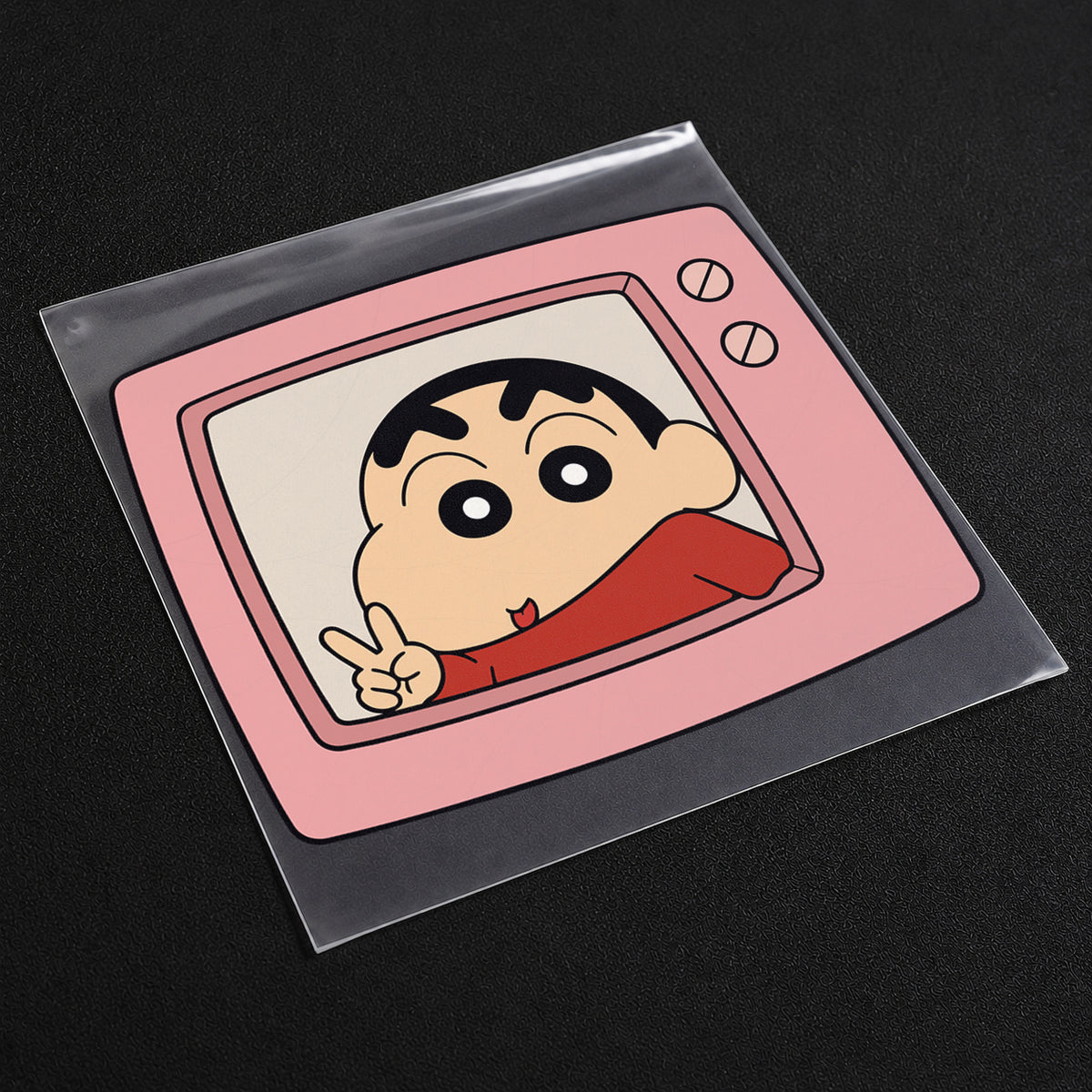 Shin Chan Main Character Iron-On Patch
