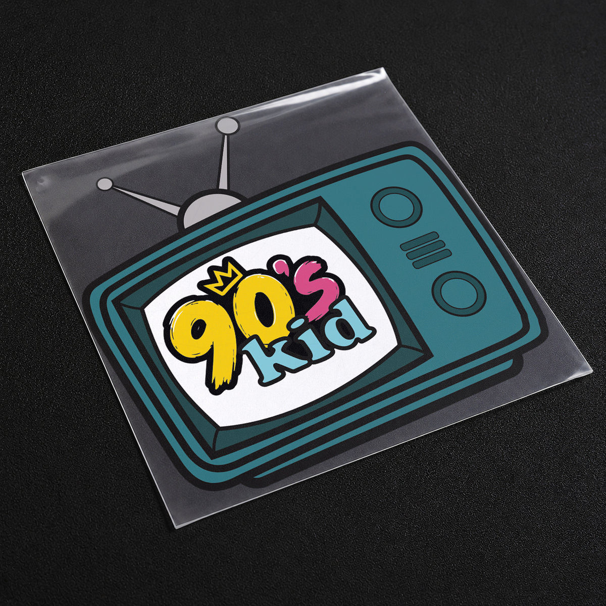 90's Kids Iron On Patch