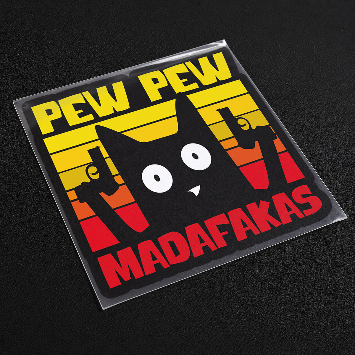 Pew Pew Madafakas Iron On Patch