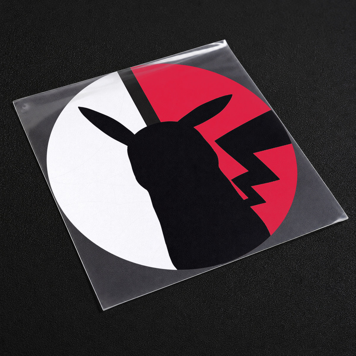 Pokémon Pikachu Silhouette Iron On Patch