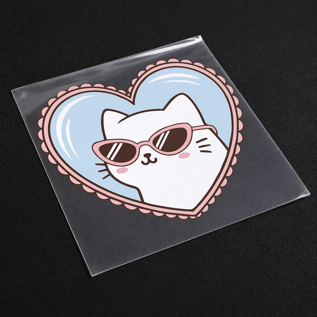 Cat Love Iron On Patch