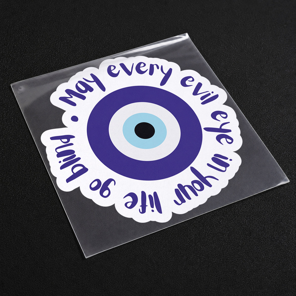 Mind Your Evil Eye Iron On Patch