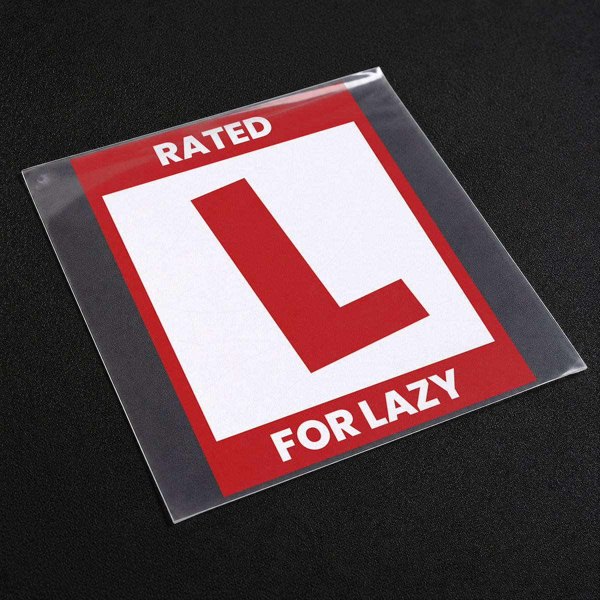 Rated L – For Lazy Iron On Patch