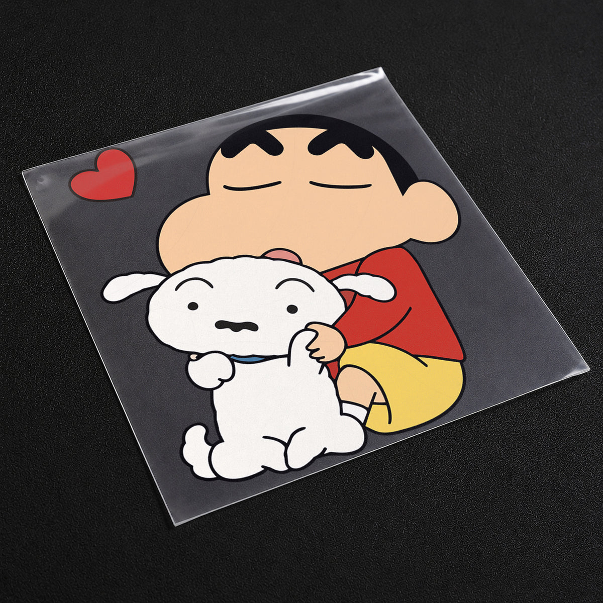 Shin Chan Shiro Love Iron On patch