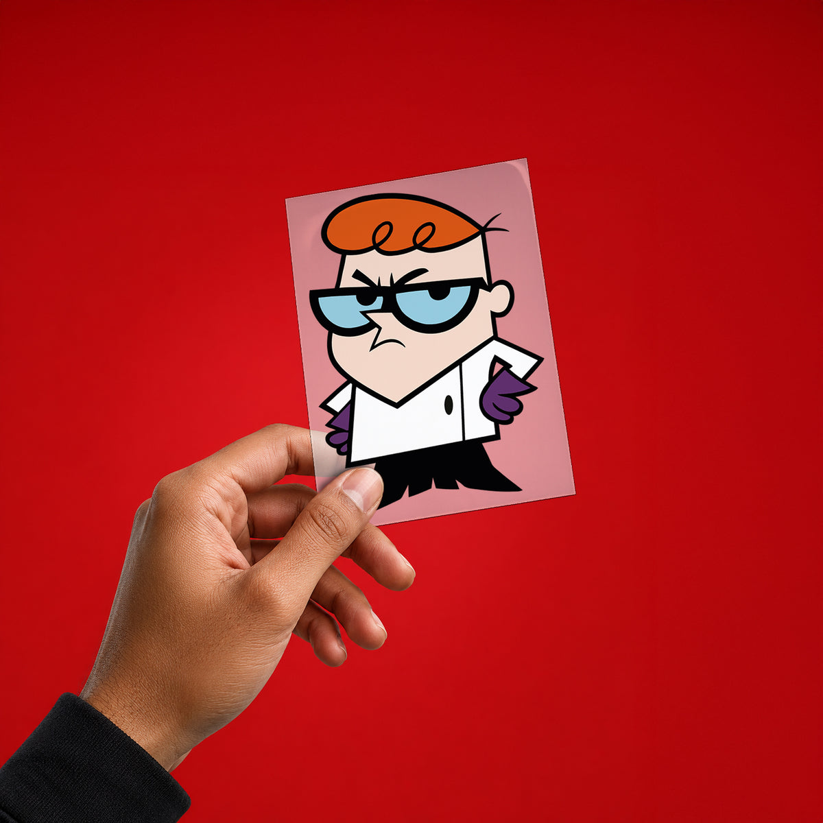 Dexter Laboratory Mode Iron On Patch