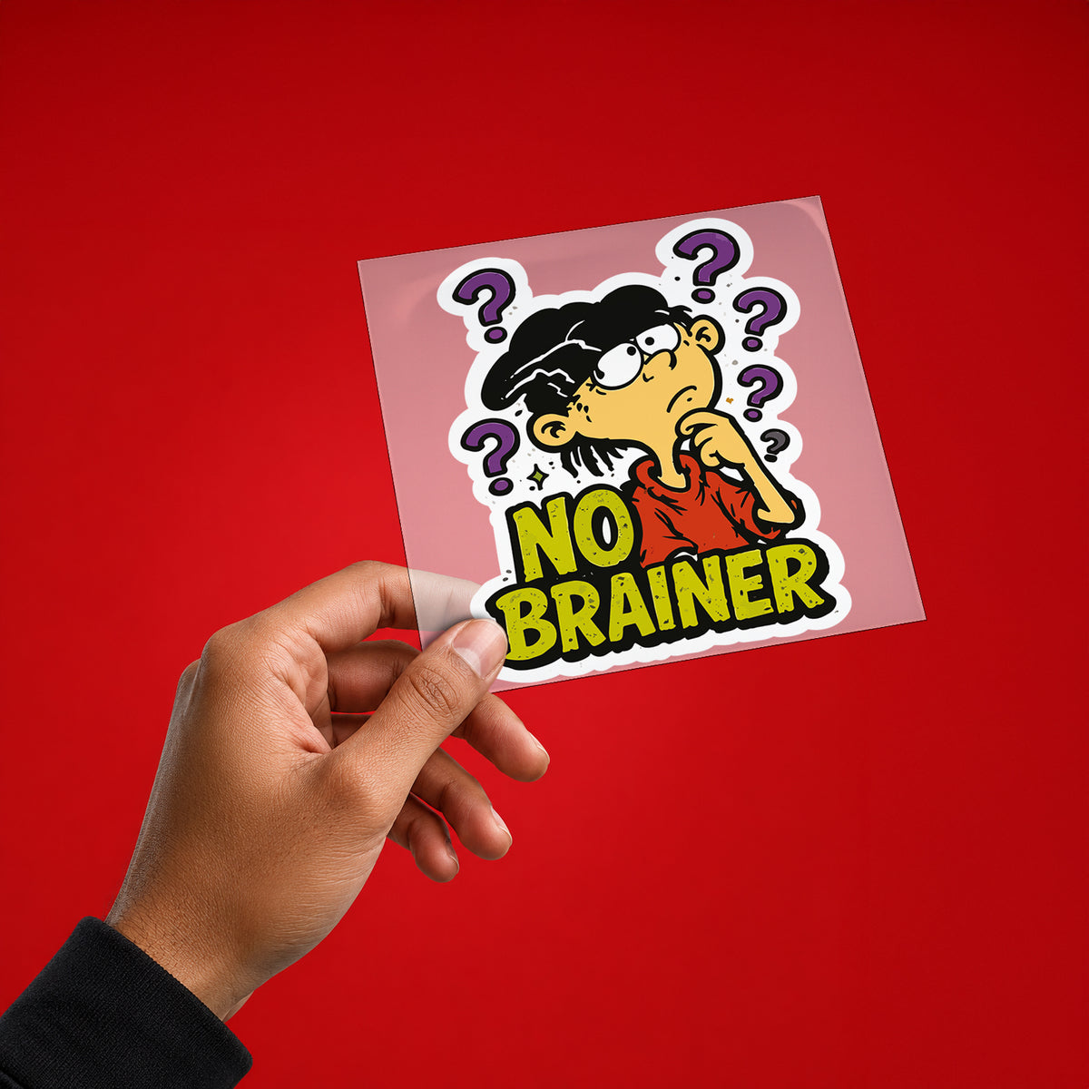 Ed No Brainer Iron-On Patch