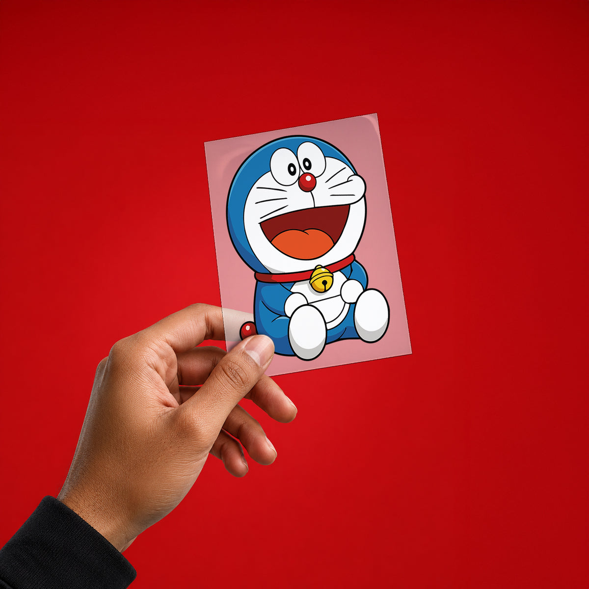Happy Doraemon Iron On Patch