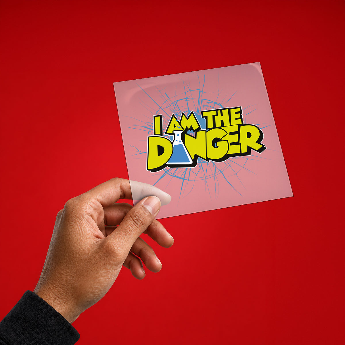 Walter White I Am The Danger Iron-On Patch