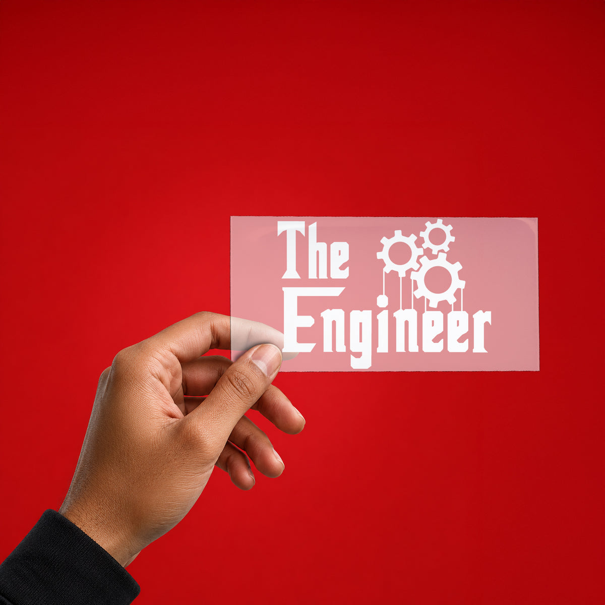 The Engineer Iron On Patch