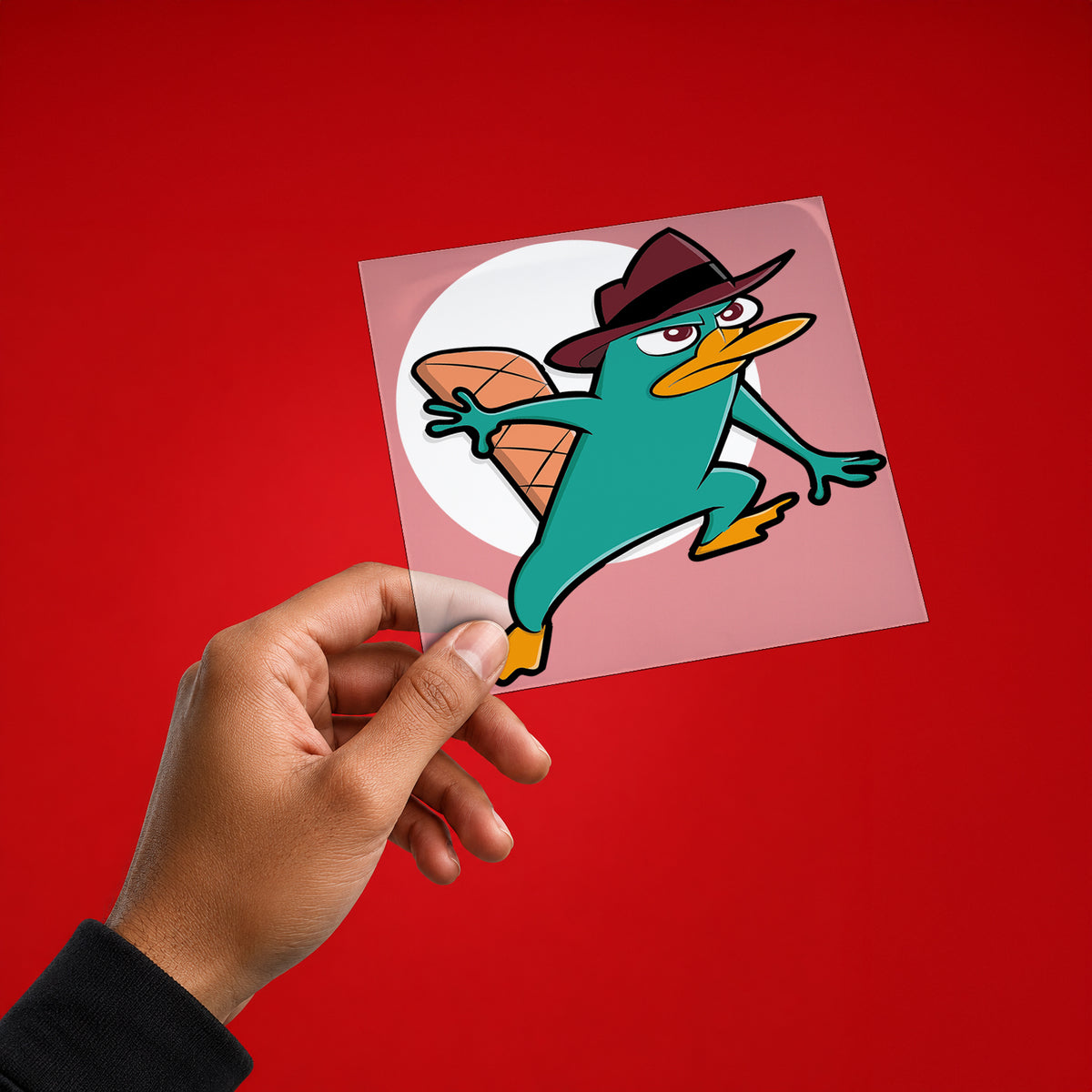 Agent P Perry the Platypus Iron-On Patch
