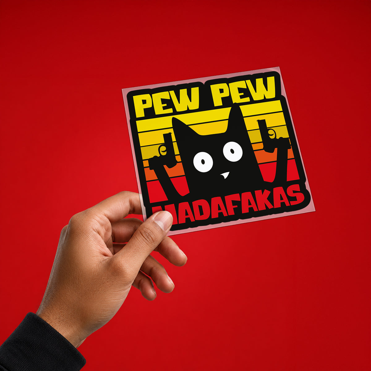 Pew Pew Madafakas Iron On Patch