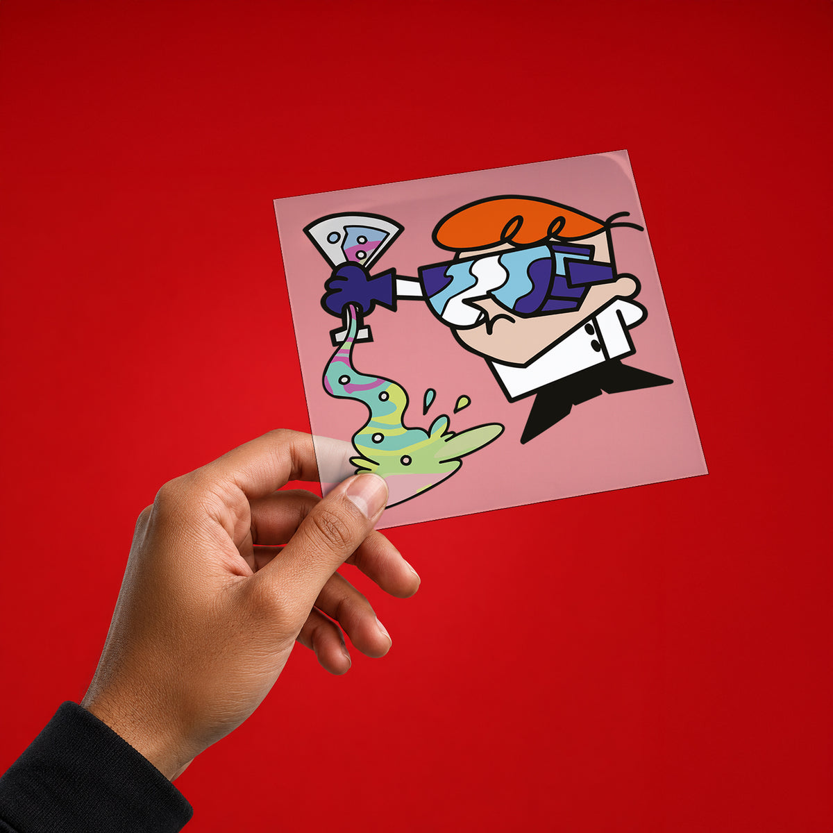 Dexter's Laboratory Big Brain Problems Iron-On Patch