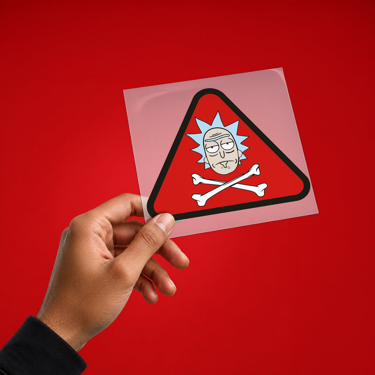 Danger Rick Iron On Patch