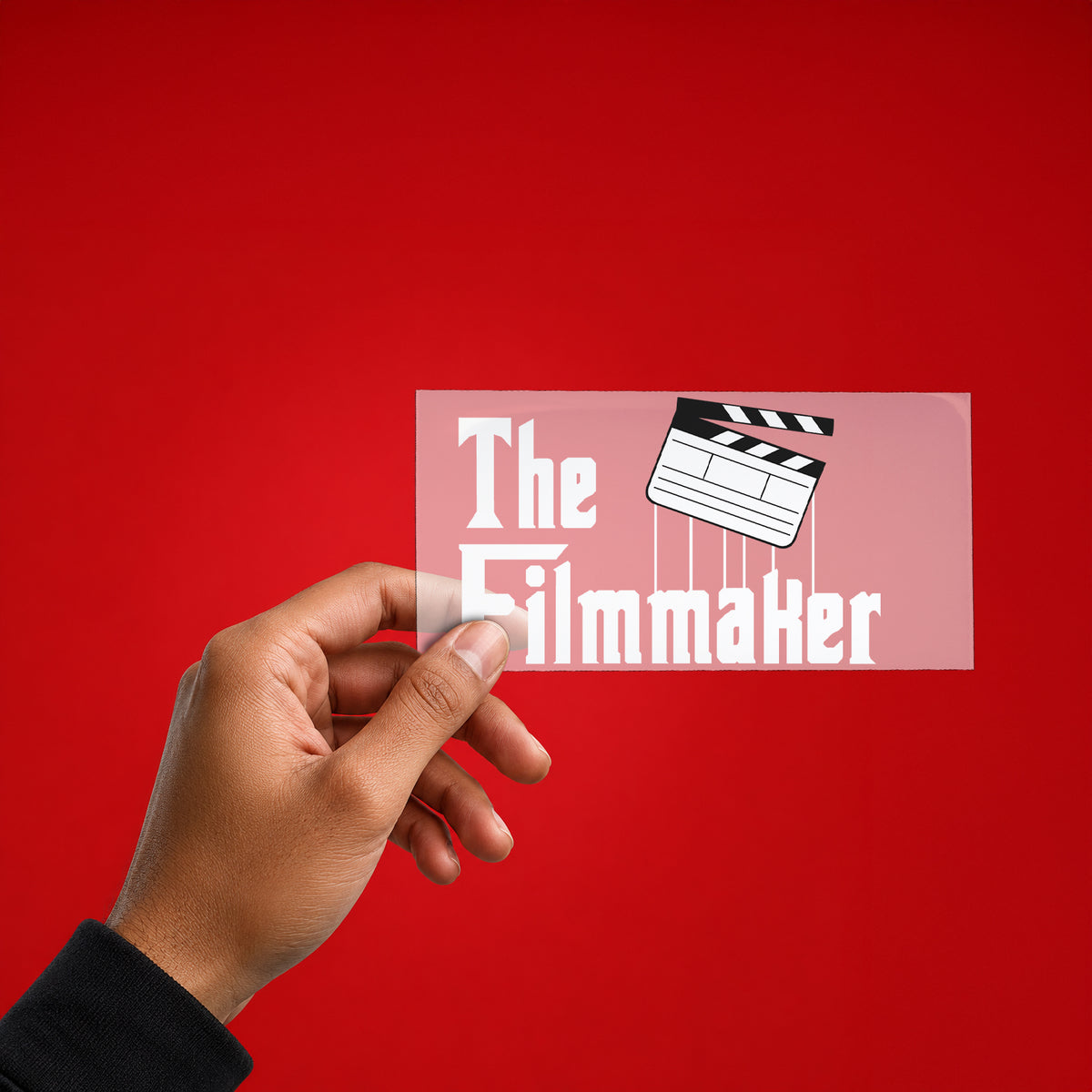 The Filmmaker Iron On Patch