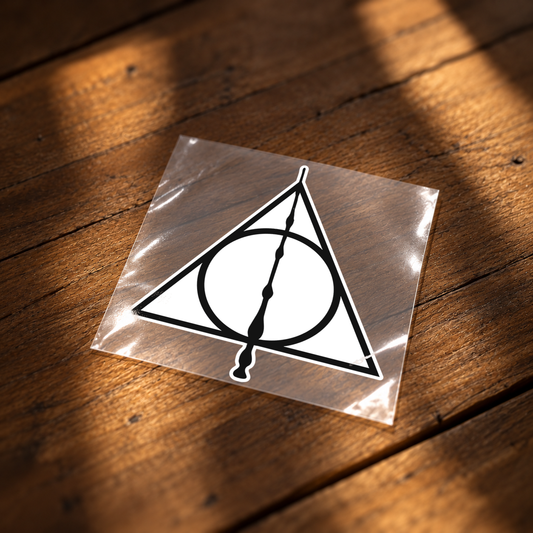 The Deathly Hallows Harry Potter Iron on Patches | Cinema