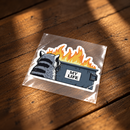 My Life on Fire iron on patch