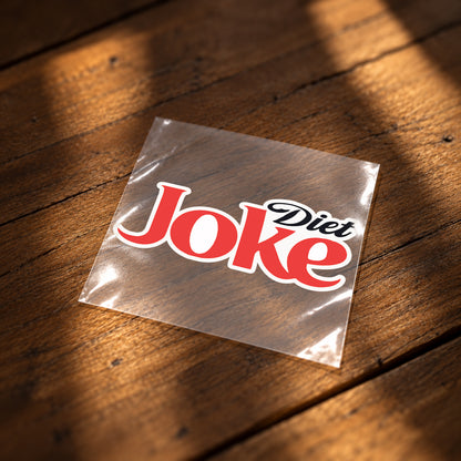Diet Joke Iron-On Patch
