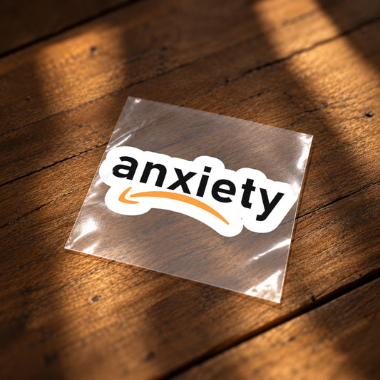 Anxiety Iron-On Patch | Mental Health T-Shirt Patch