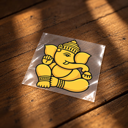 Lord Ganesha Iron-On Patch | Ganpati Bappa T-Shirt Patch