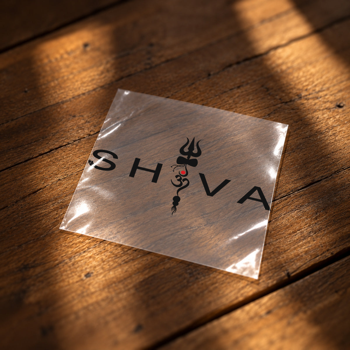 Shiva Iron-On Patch | Minimal Typography Patch