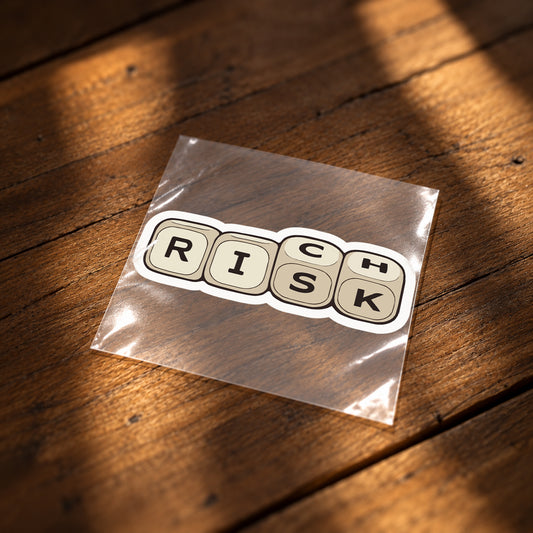Richy Risk Iron on Patch