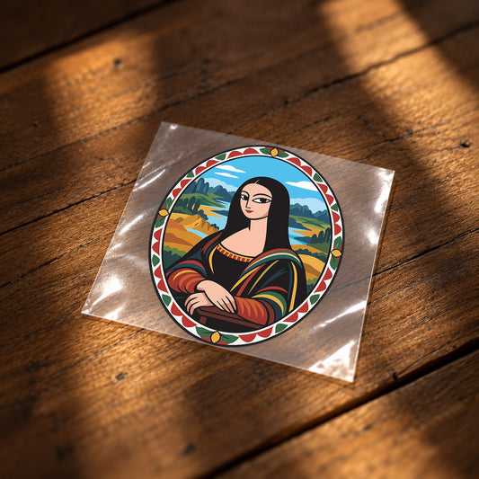 Mona Lisa Iron-On Patch | Art Patch