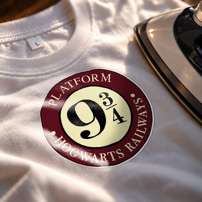 Platform 9¾ Harry Potter Iron on Patches | Cinema