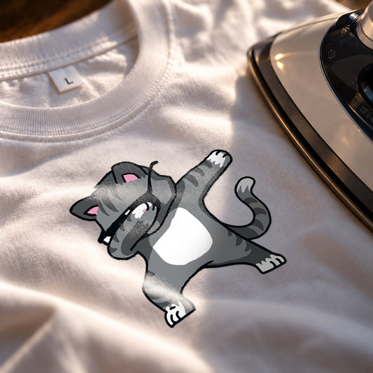 Ninja Cat Iron-On Patch