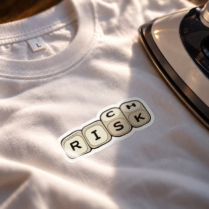 Richy Risk Iron on Patch